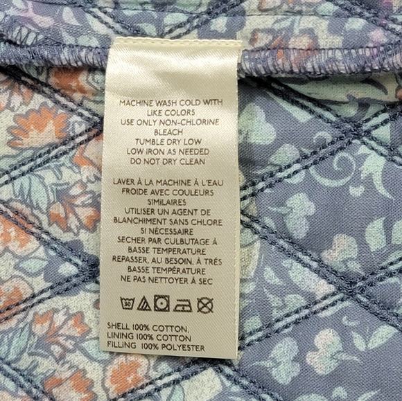 Free People Darla Quilted Mini Skirt Womens Size 2 A- Line Patch Pockets Floral - Picture 7 of 11